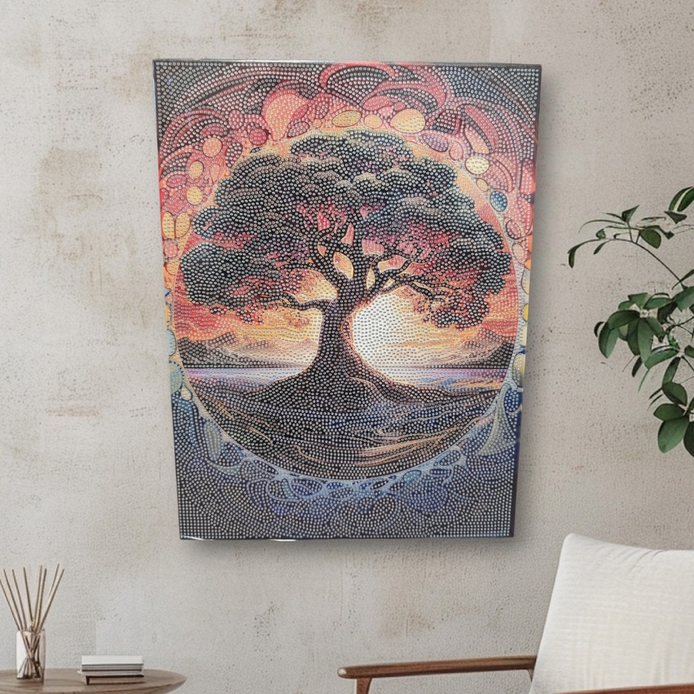 Diamond Painting Art Tree Of Life 30x40 12x16"